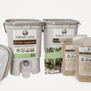 Countertop Compost Bin - Bamboo Fiber Composter - Method Sourcing Corp